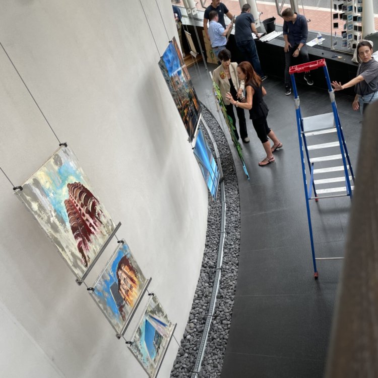 Installation au CN © Belinda BUSSOTTI